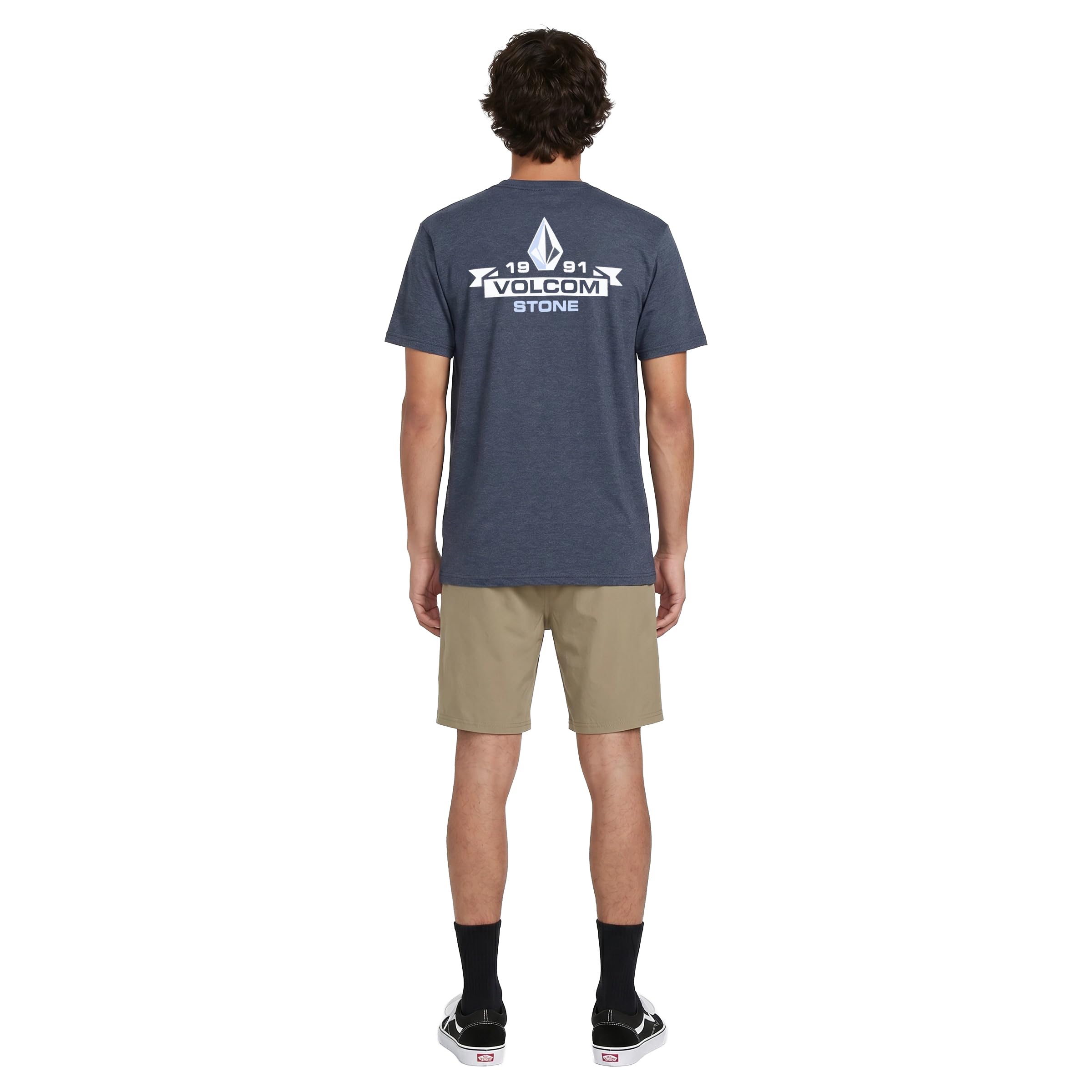 Volcom Blaquedout Short Sleeve Tee T-Shirt Uomo (Pacco da 1)