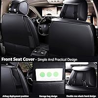 Vista 2 de Funda de asiento de auto para Subaru Impreza 1999-2022, funda de cojín duradera, resistente al desgaste, impermeable, transpirable, sin olor, fundas