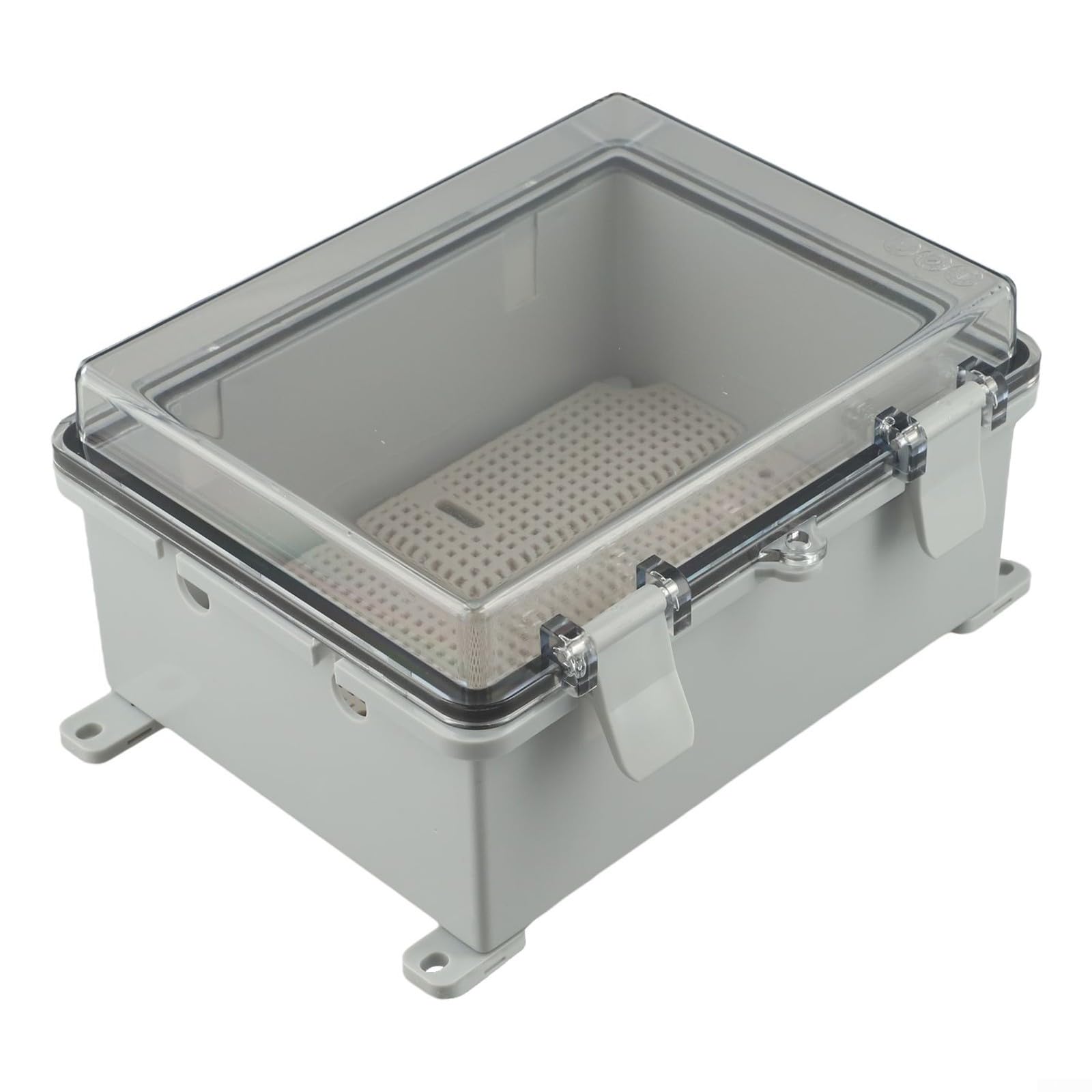 Cubierta protectora de enchufe, caja prueba exterior impermeable for exteriores, toma eléctrica pared resistente a la intemperie, alimentación conmutada