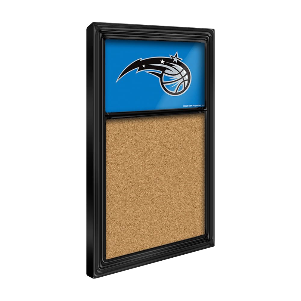 The Fan-Brand NBA Orlando Magic: Cork Note Board- Sports Decor for Home, Game Room, Fan Cave & Garage - USA Made
