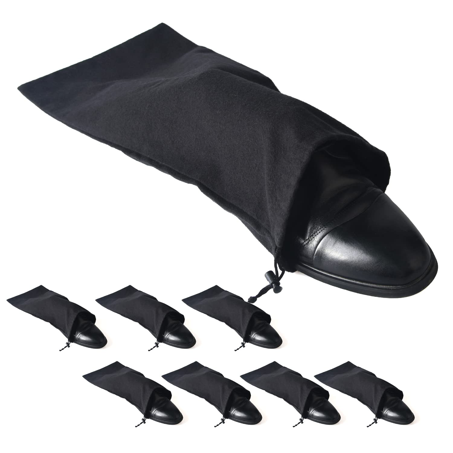 Borsa per Scarpe 100% Cotone Antipolvere Sacchetti per Calzature da Viaggio con Coulisse da Uomo e da Donna Sacchetto per Scarpe