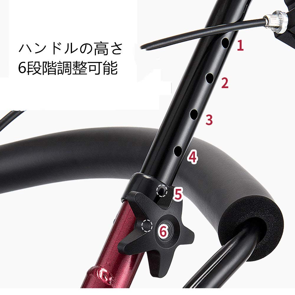Amazon | シルバーカー 折りたたみ ショッピングカート 老人用 高さ