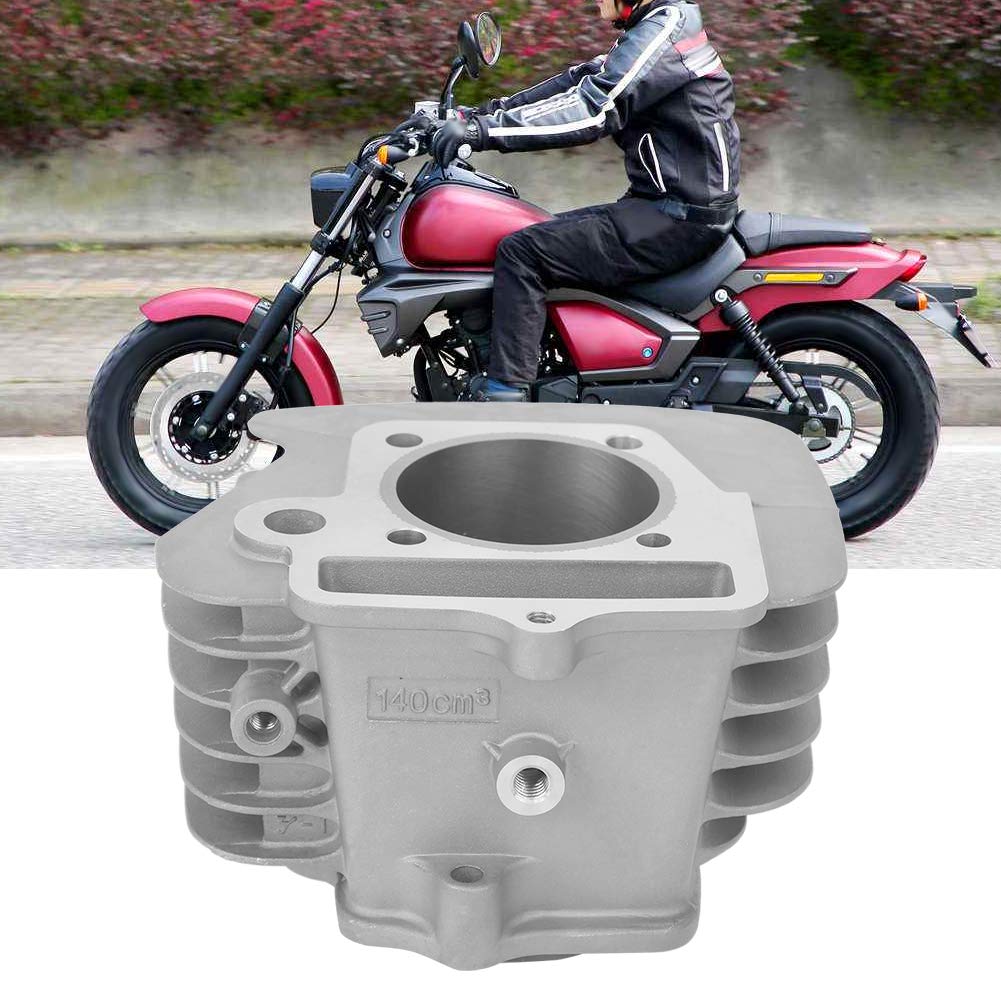 Tbest Kit Cilindro Cilindro Motore Acciaio Inossidabile Resistente Alla Ruggine Resistente All'usura Facile da Installare Sostituzione con Guarnizione Pistone per