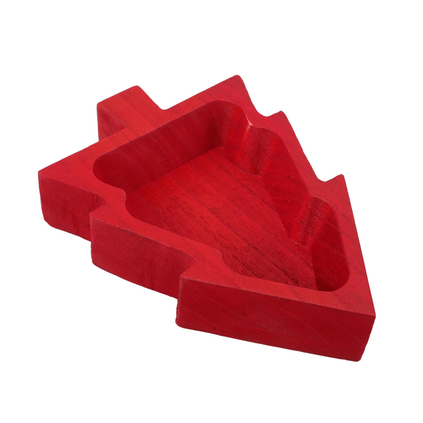 Bandeja para Aperitivos con Forma de Árbol de Navidad Plato para Secos Snacks y Postres Bandeja Decorativa para Fiestas y Hogar