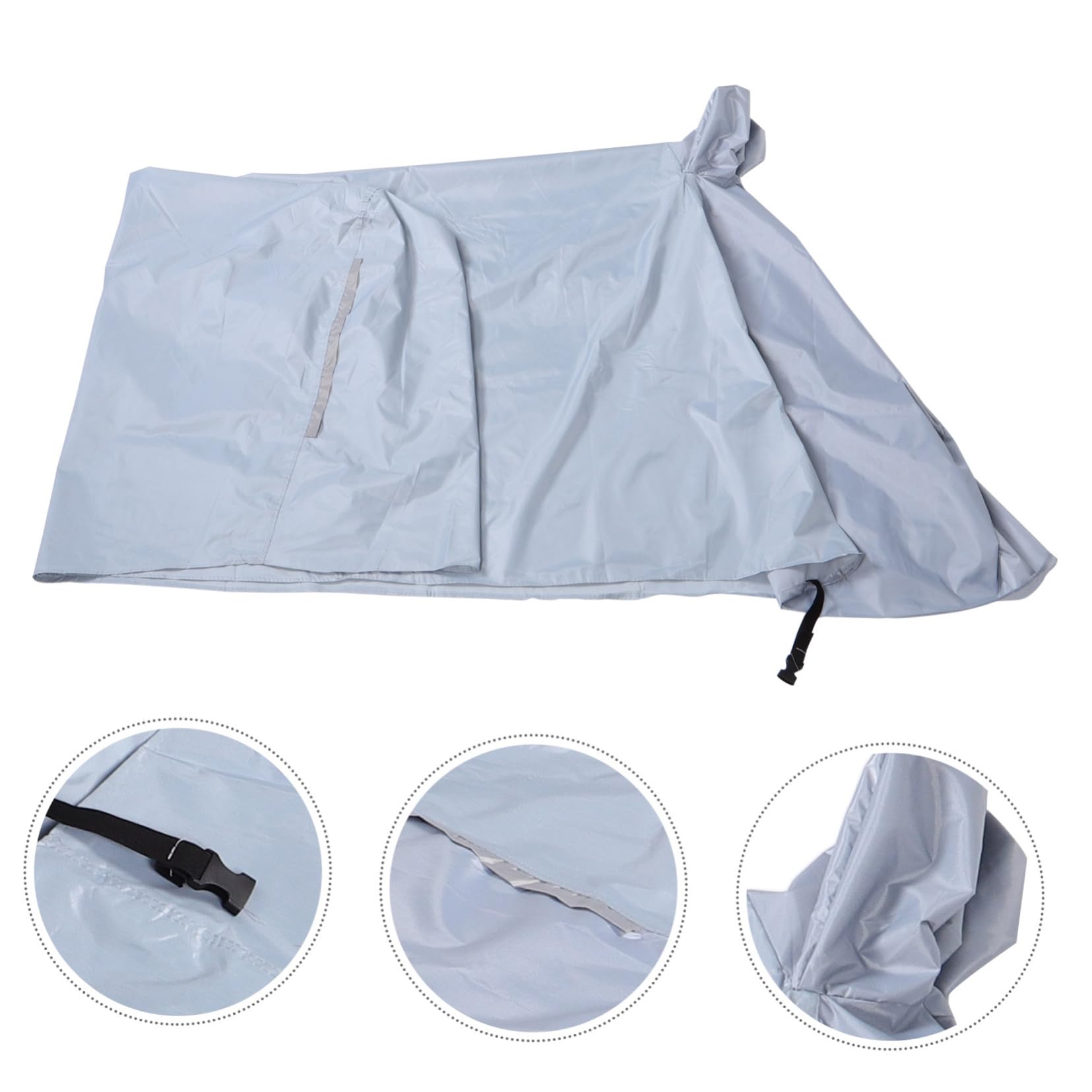 IMIKEYA Housse de Protection Scooter Imperméable Bâche Extérieur Pluie Neige UV pour Électrique et Moped Couverture Polyvalente Résistante Aux Intempéries