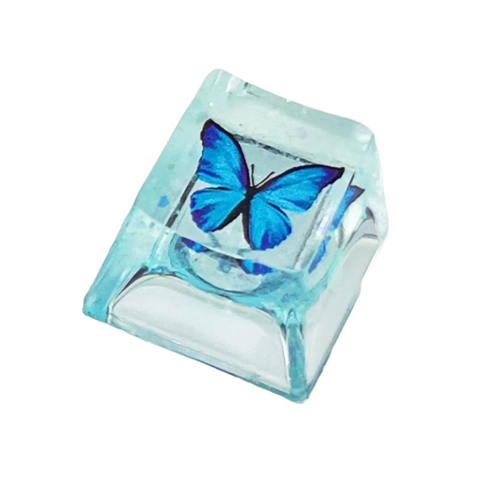Hredwep OEM Profile Butterfly Resin Keycap For Mechanical Keyboards Typing Upgrades