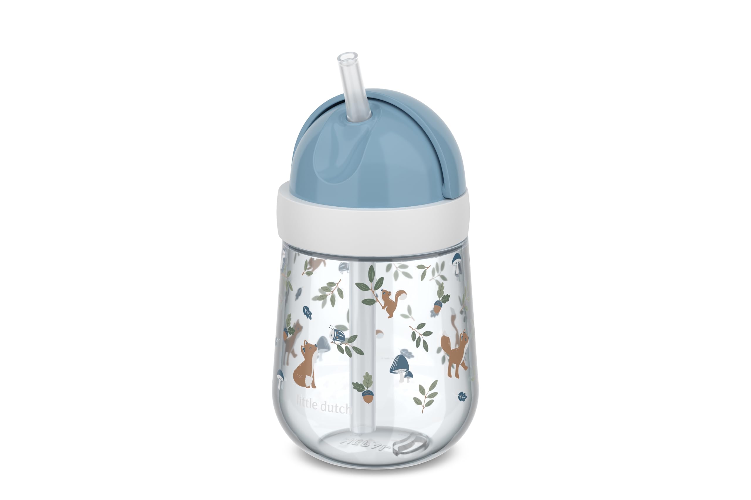 Mepal, Straw cup Mio Little Dutch, Toddler Straw Cup from 9 Months, Leak-proof Drinking Bottle for Toddlers