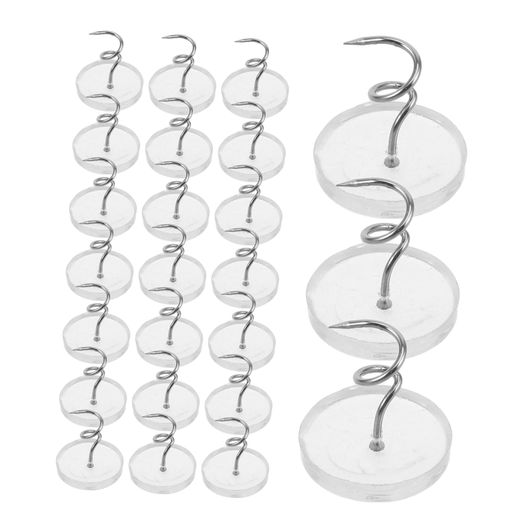 Mikinona Strong Grip Bed Sheet Fasteners 100pcs Upholstery Pins for Sofa Covers Home Furniture Slipcover Nails