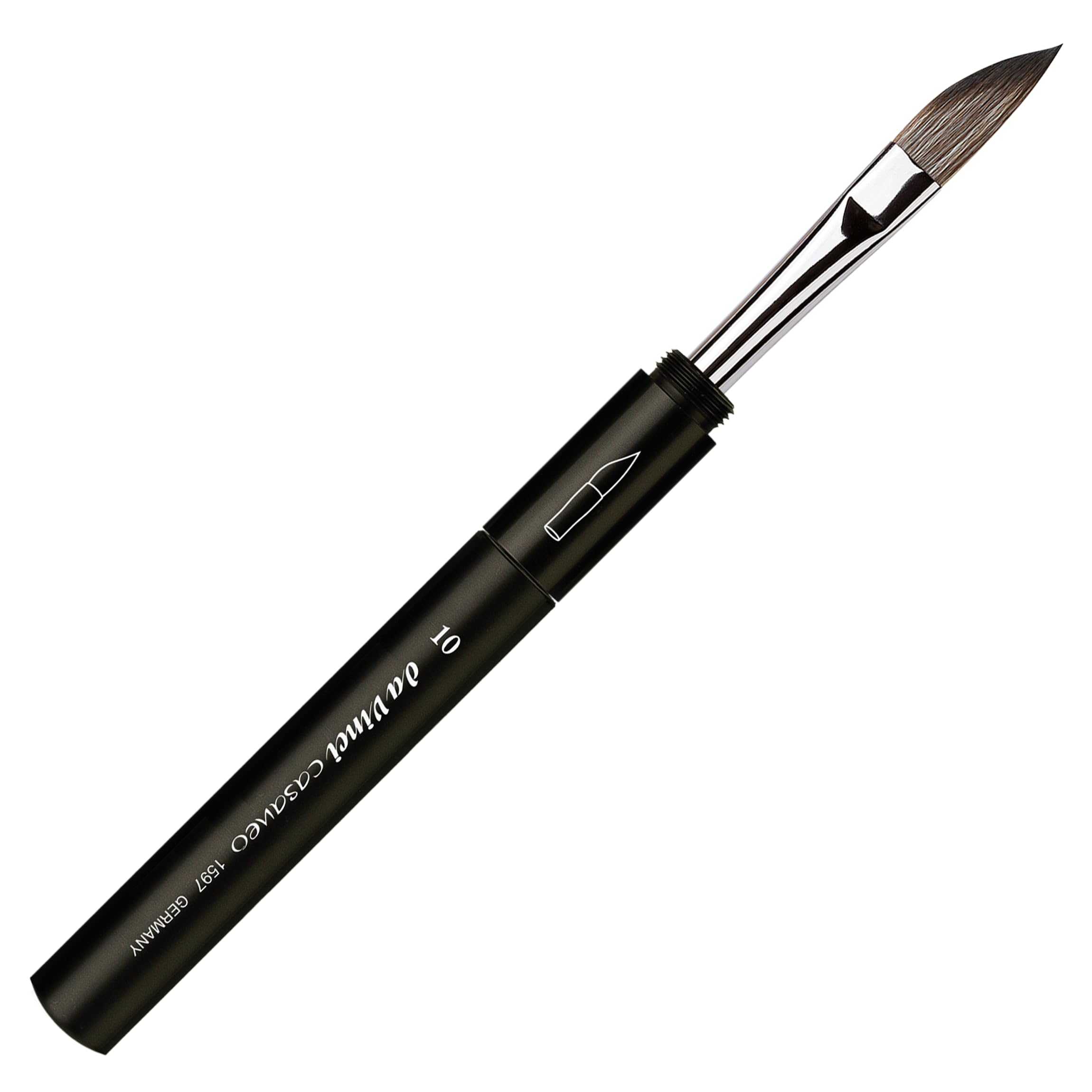 Da Vinci 1597TP-10 Casaneo Pędzel Czarny