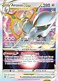 Arceus Vstar 123/172 Strahlende Sterne Karte Deutsch + 1 x Heartforcards Toploader