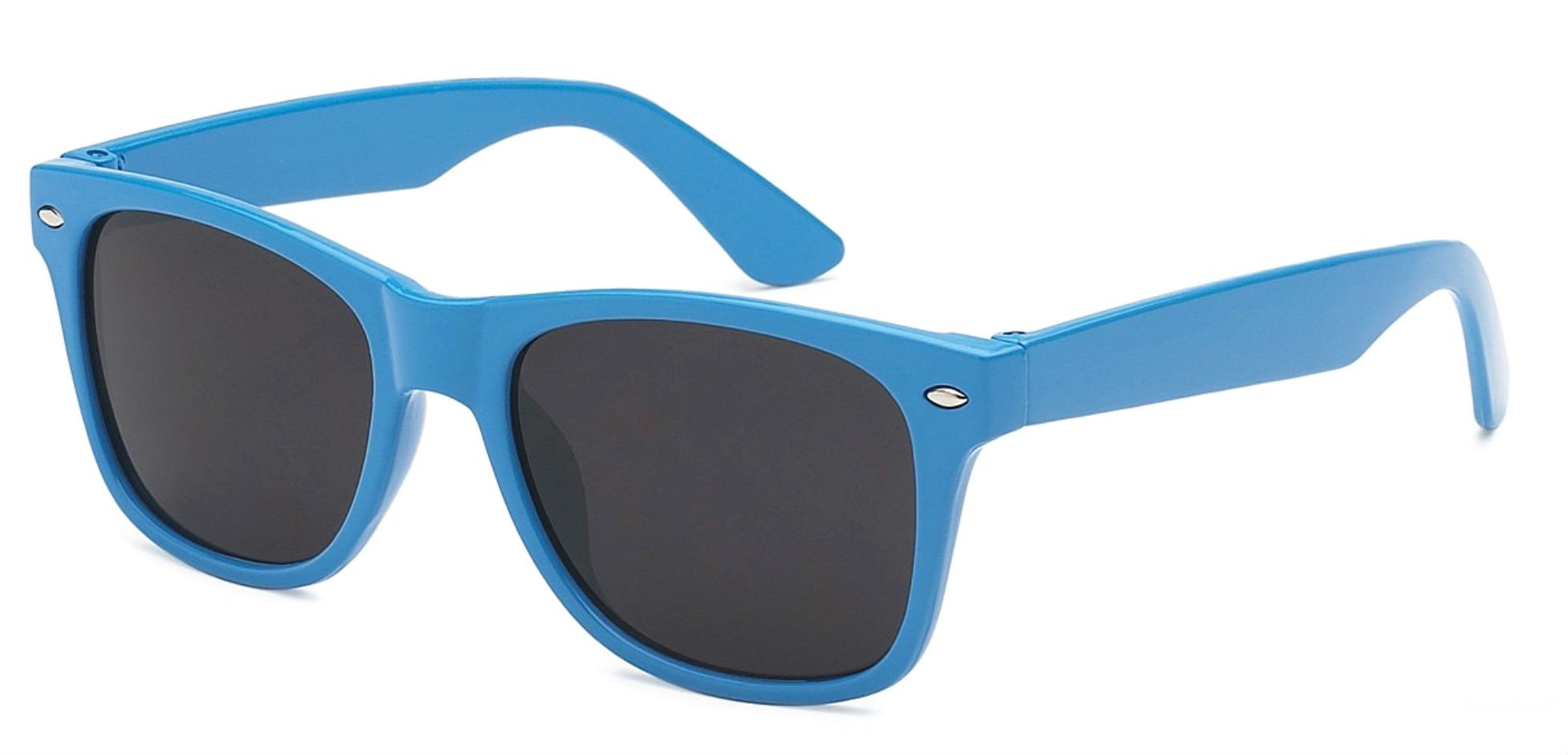 WebDeals - Kids Classic 80's Retro Soft Feel Sunglasses
