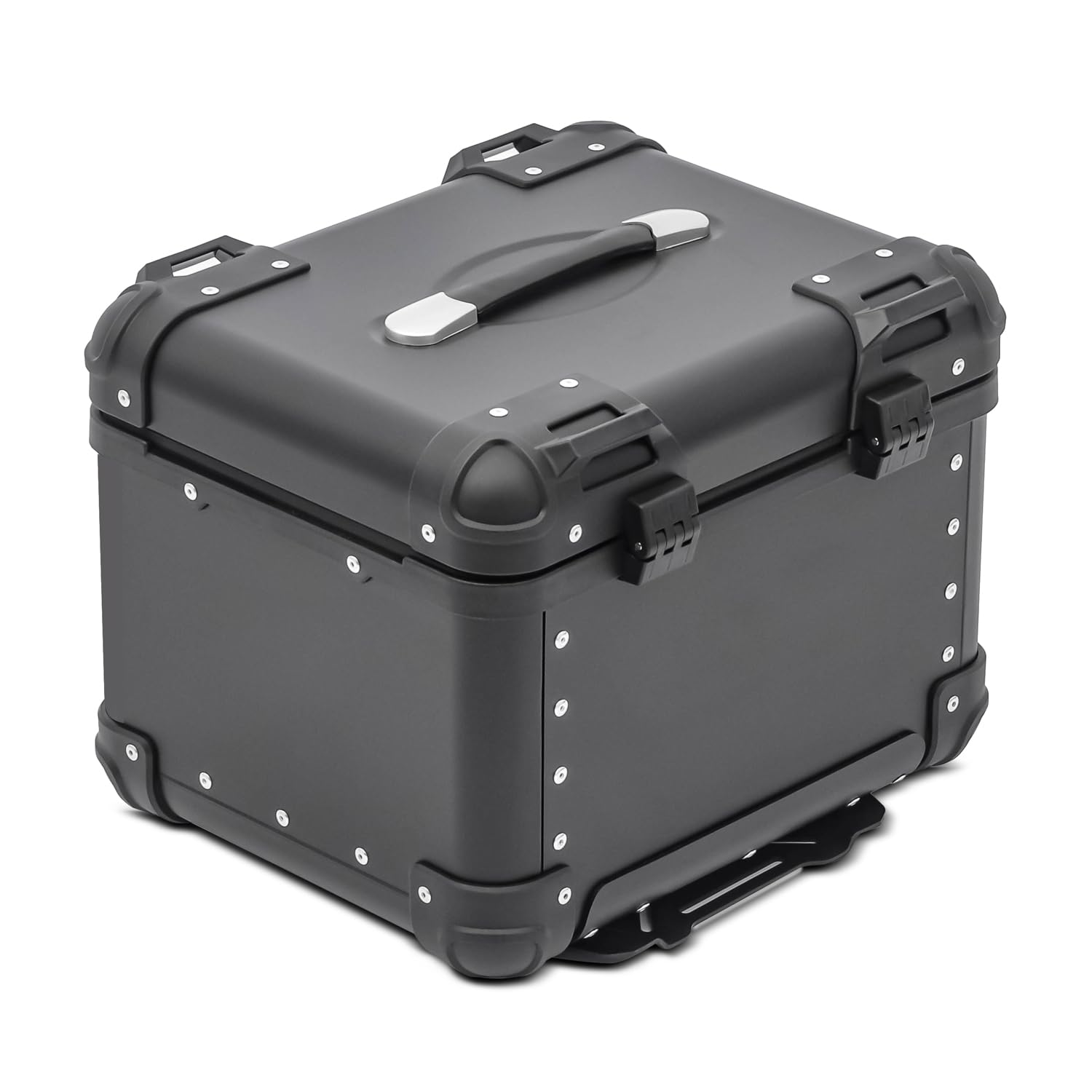 Baul Aluminio Moto Bagtecs XS45 Top Case Negro 45 litros