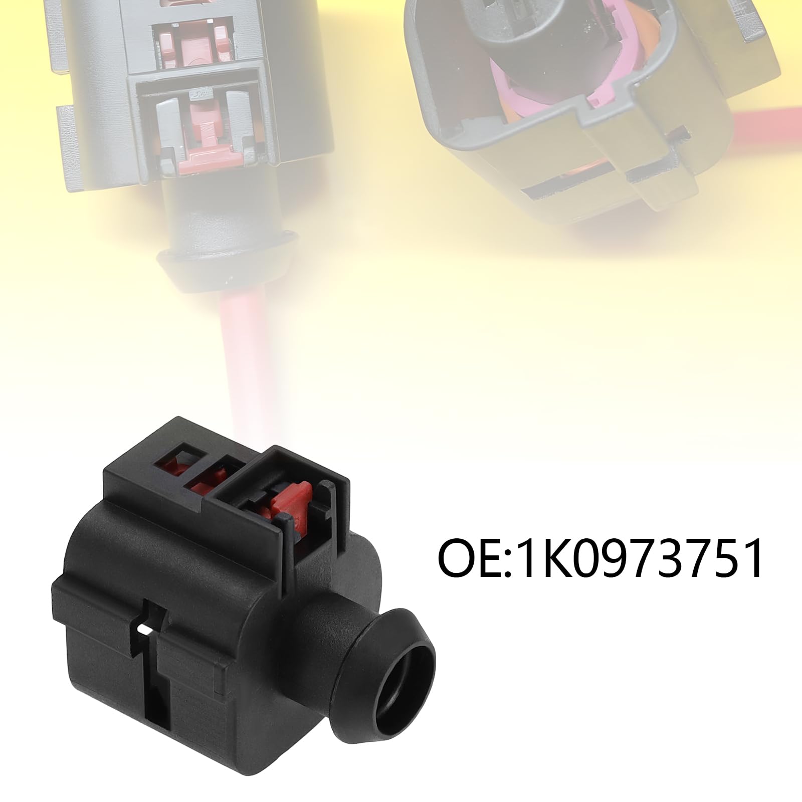 Connettore Motorino Di Avviamento Auto 1 Pin - Compatibile Con VW, Audi, Skoda, OE 1K0973751, Con Guarnizioni - Foto 5