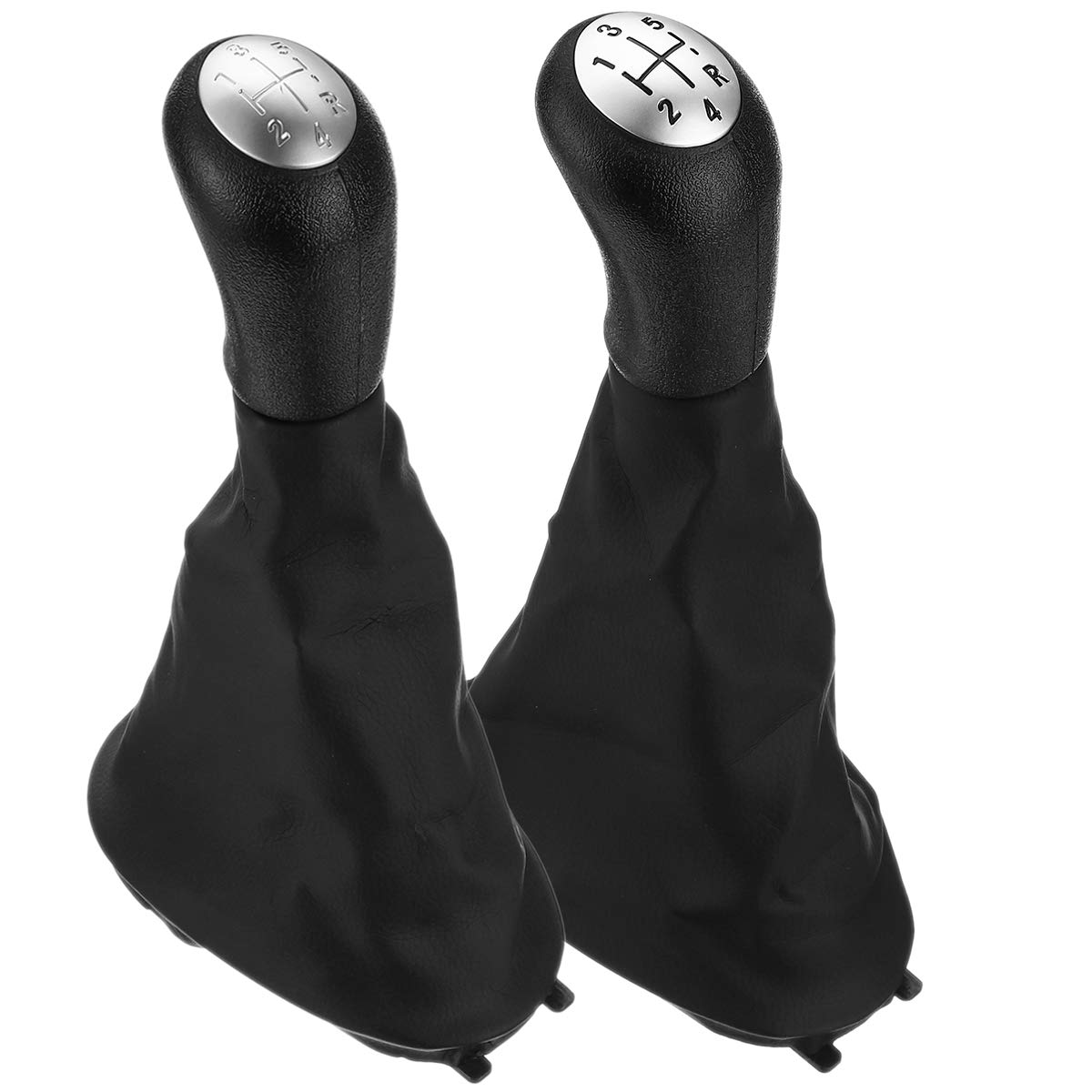 Pommeau De Levier De Vitesse NOIR Boite 5 Pour CLIO 3 Laguna 2 Modus Twingo 3 EB
