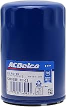 ACDelco GM Original Equipment PF63 (12735811) Engine Oil Filter
