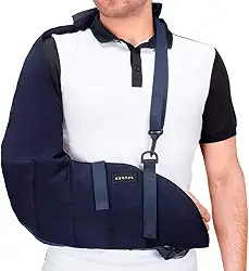 Kestal Tipoia Velpeau Estofada Imobilizadora americana Azul, Bilateral, G