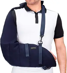 Kestal Tipoia Velpeau Estofada Imobilizadora americana Azul, Bilateral, G