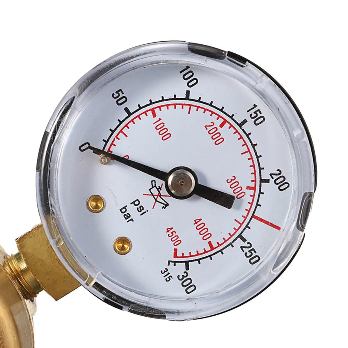 Regulatory ciśnienia przemysłowe CO2 Cylinder regulator przepływu przepływu przepływu miernika przepływu W21.8 1/4 Nić 0-20 MPa Zawór regulacyjny Manometr