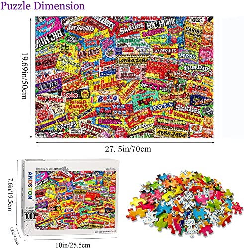 Rompecabezas 1000 Piezas Temática Candy 3+ Anos miniatura 2