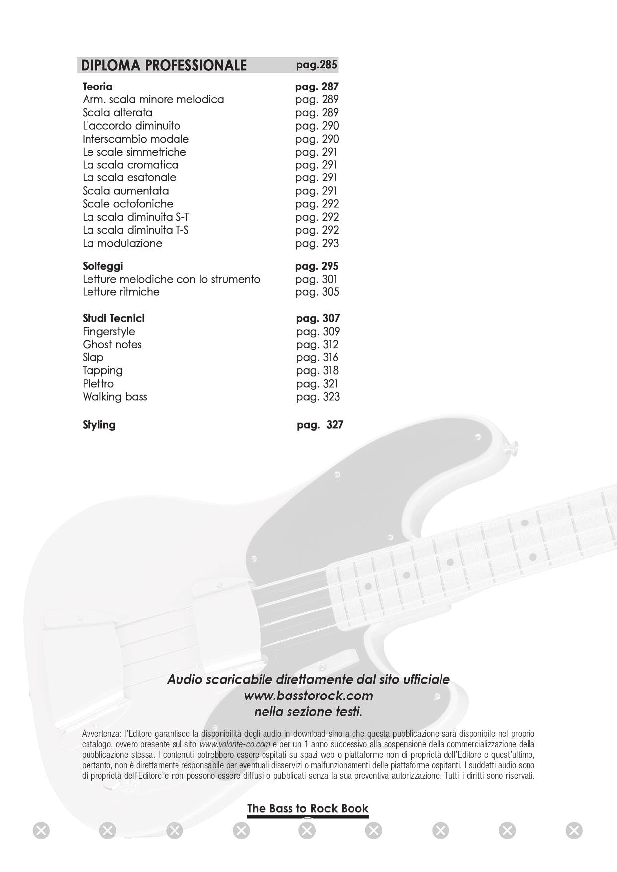 The Bass to Rock book. Metodo completo per il basso elettrico. Con contenuto digitale per download