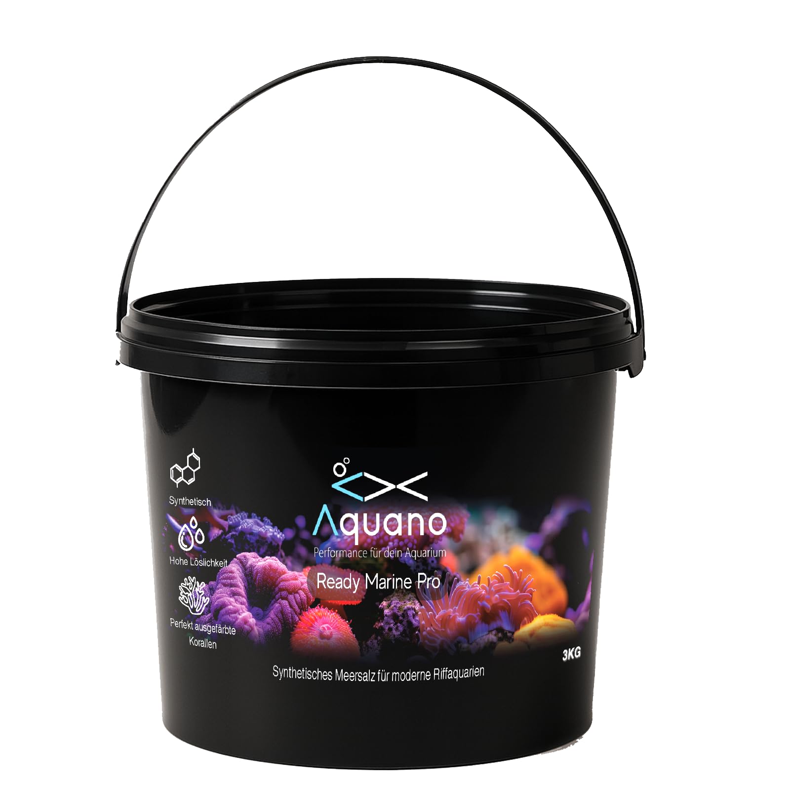ReadyMarinePro Meersalz für Meerwasseraquarien – Hochwertiges Aquariensalz mit über 70 Spurenelementen & Vitaminen – Fördert Korallenwachstum & stabile Wasserwerte – Made in Germany