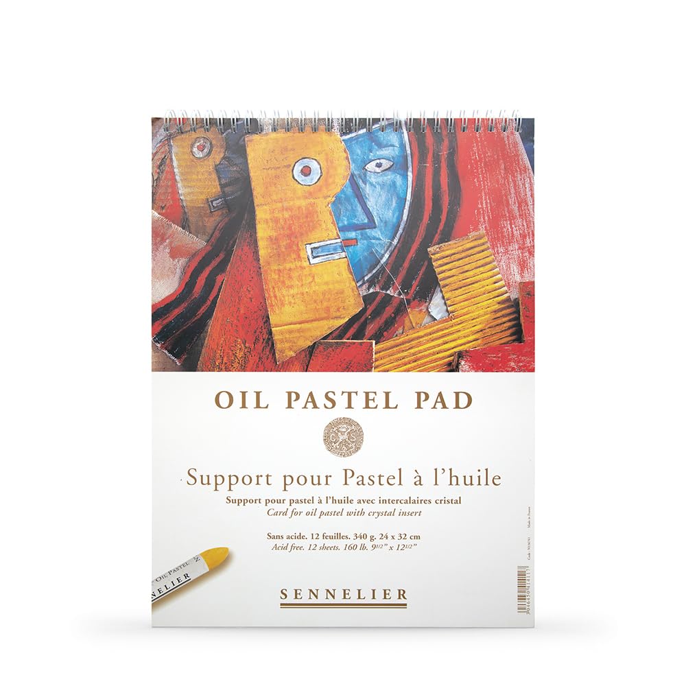 Sennelier Oil Color Pastel Card, 9.5" x 12.5"