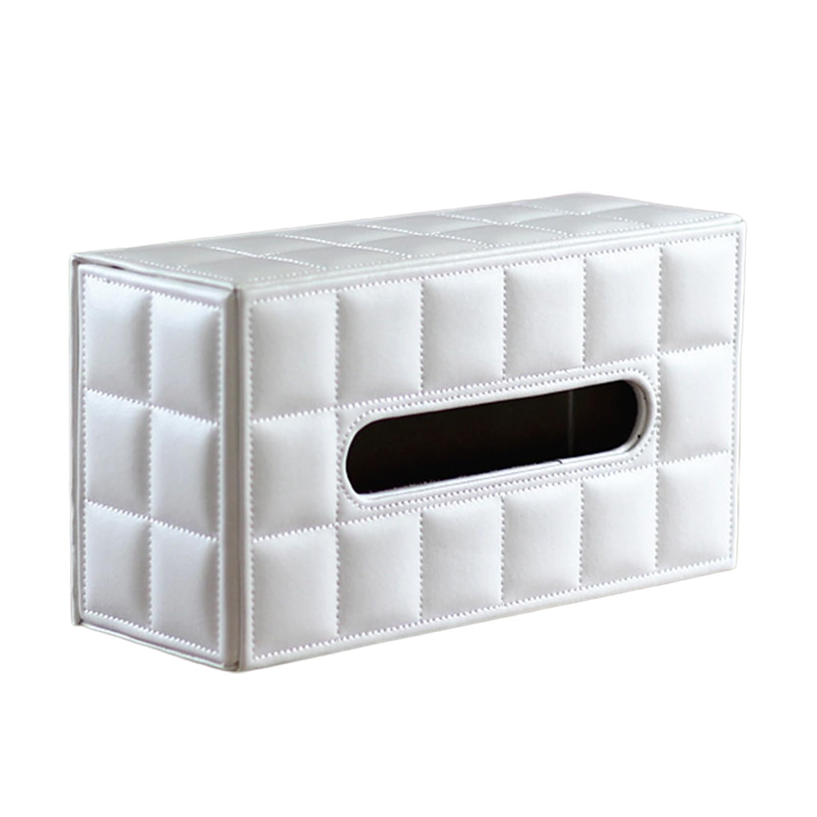Yhplxyuus Multipurpose Sturdy PU Leather Tissue Box for Trendsetters Focused on and Elegant Integration Casual Use Tissue Organizers