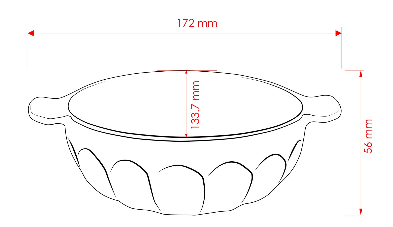 Mintra Home Snackschüssel Set Aus Kunststoff – 2 Große Schüsseln (4L), BPA-frei, Spülmaschinengeeignet, Für Partys & Alltag