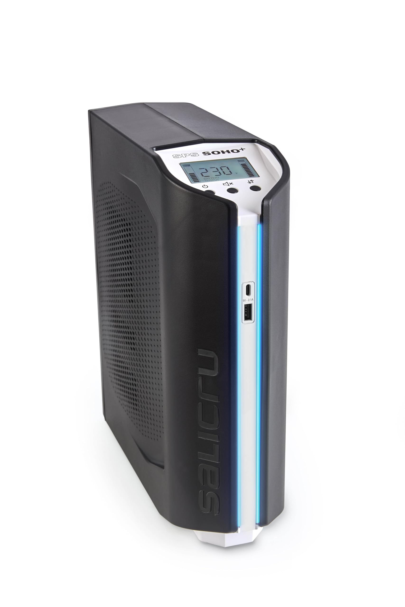 SAI Línea Interactiva Salicru SPS 1250 SOHO+/ 1250VA-720W/ 4 Salidas/ Formato Torre