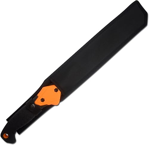 Vista 33 de Snake Eye Machete with Heavy Duty Construction-Ergonomic Non-Slip Handle and Belt Sheath for Gardening, Land-Management, Bushcraft, Hunting and Gris
