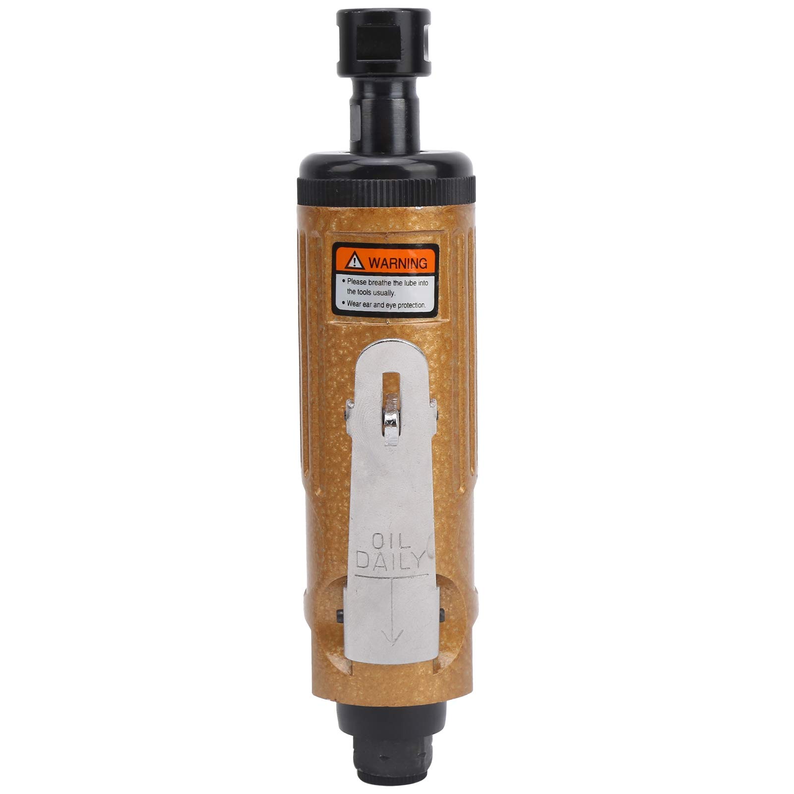 Smerigliatrice pneumatica ad aria compressa per incisione, KP-621, 22.000 giri/min, kit di smerigliatrice ad alta velocità con interruttore di sicurezza, manico diritto compatto (Stile UE)