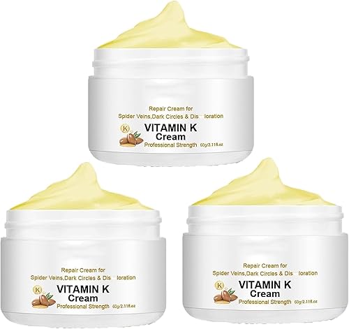 Crema milagrosa para venas varicosas, rejuvenece y mejora la circulación sanguínea para todo tipo de piel, crema de vitamina K, tratamiento de venas