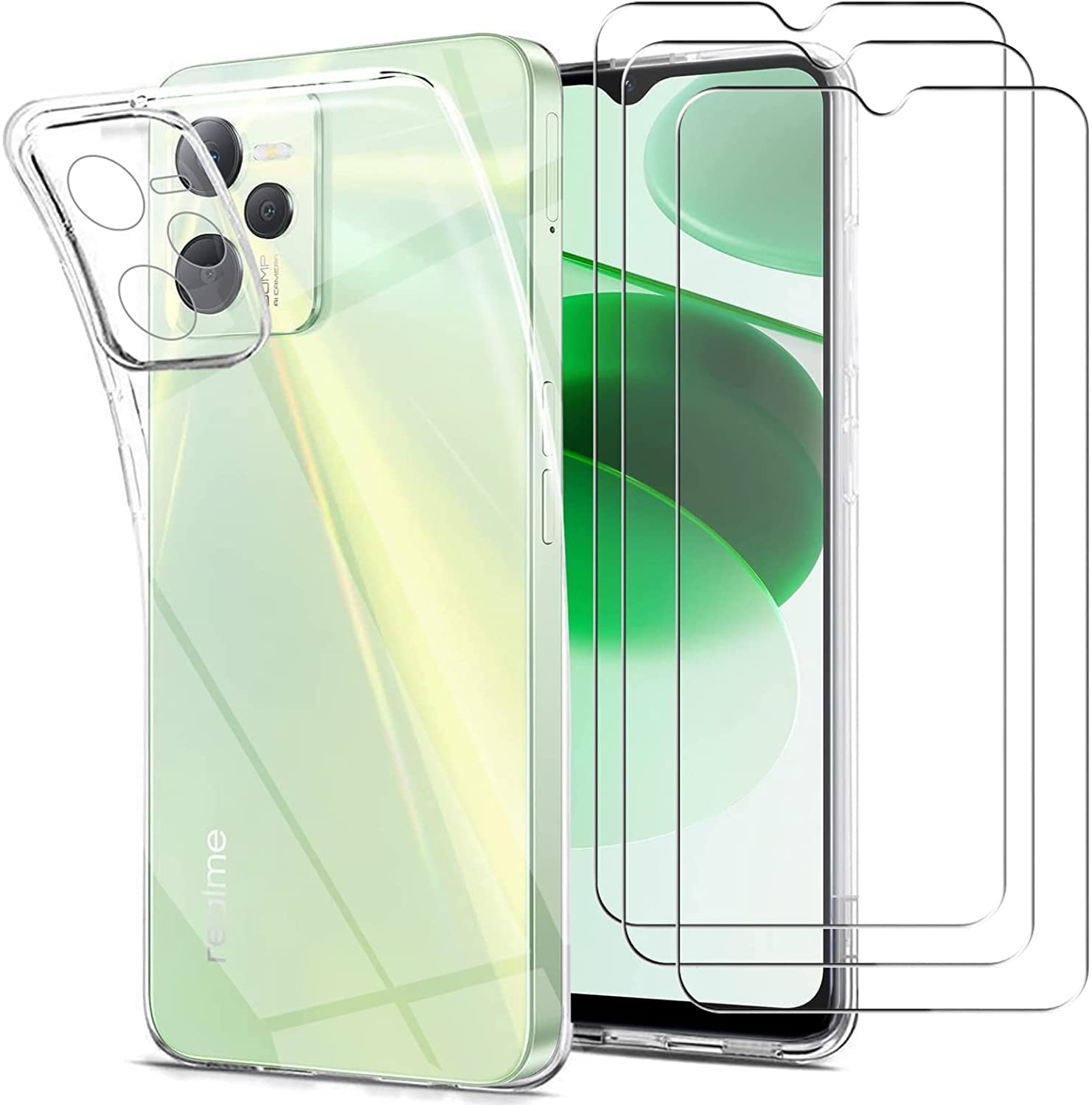 Per REALME C35 COVER CUSTODIA TRASPARENTE - Foto 12