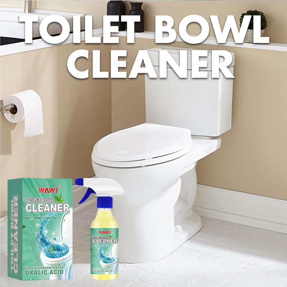 Detergente per la tazza del water, Detergente per WC in Acido ossalico, Rimozione delle urine extra forte, Detergente per WC e schiuma, rimozione del calcare contro calcare e sporco