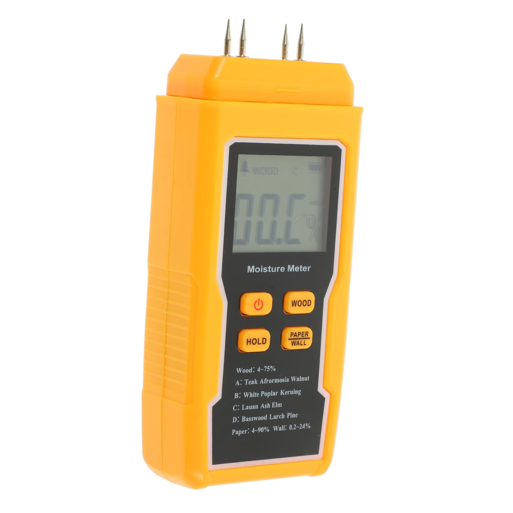 Humidimètre pour bois et murs Hemobllo avec écran LCD pour plaques de plâtre