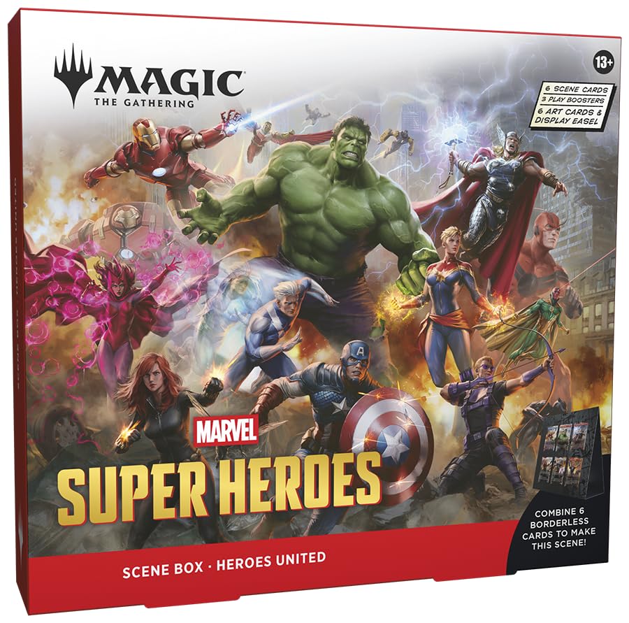 マジック：ザ・ギャザリング | マーベル スーパー・ヒーローズ Scene Box 『Heroes United』 英語版 MTG トレカ ウィザーズ・オブ・ザ・コースト MSH D53690000
