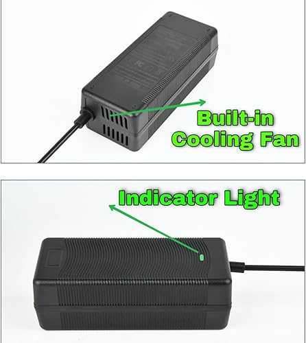 Miniatura 6 de Ajuste verificado Cargador rápido de 24 voltios y 3.0 amperios XLR de 3 pines para Go-Go Elite Traveler Ultra Scooter, Bruno, para Drive Medical,