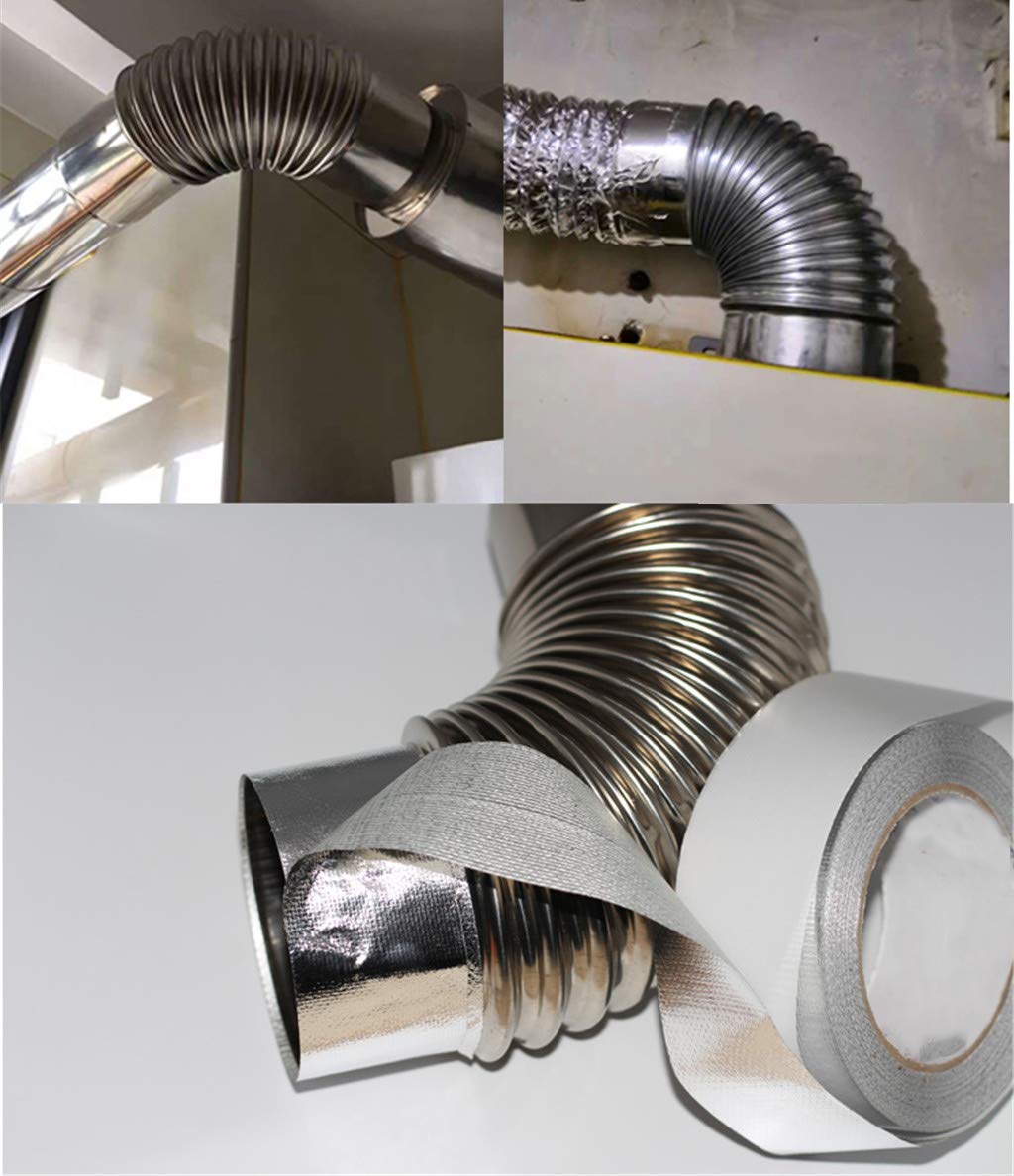 WGE Camino Tubo a Gomito 90 ° Ginocchio Piegato Ø50-300 mm, Gomito dell'Acciaio Inossidabile, Gomito Acciaio zincato,Galvanizediron,30CM