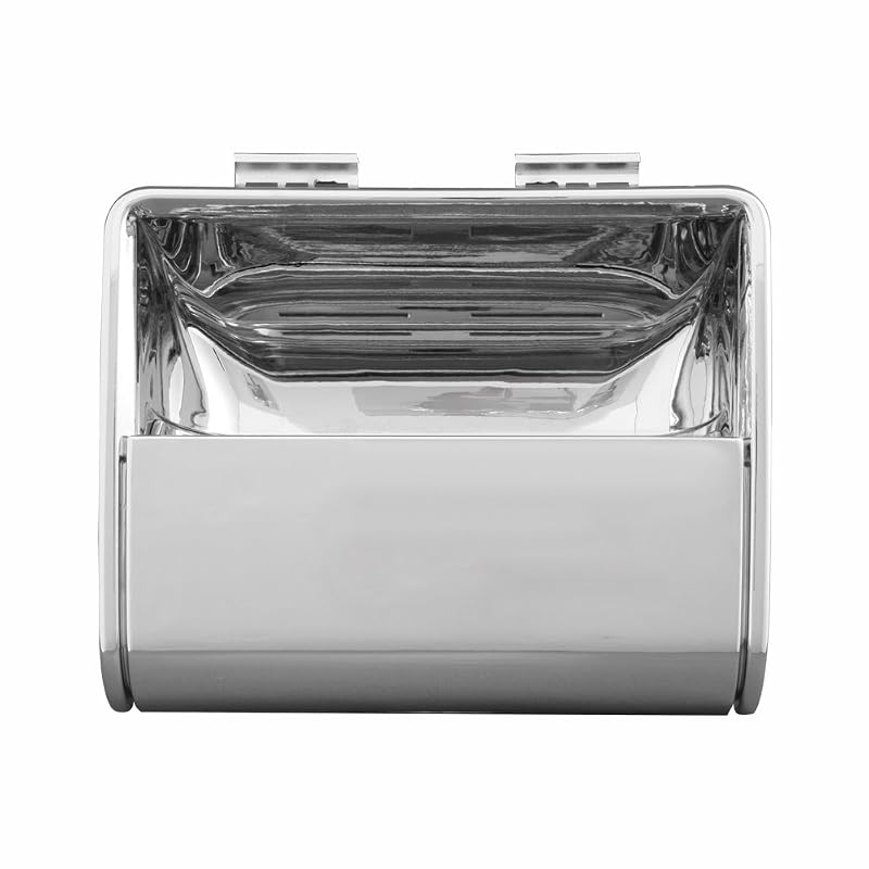 Porta-objetos Superior do Lado do Passageiro em Plástico Cromado GG Grand General 67811 para Freightliner