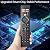NH800UP RF402A-V14 BT800 IR Remote Control Compatible with Philips Android 4K Ultra HD Smart LED TV Replacement Controller with Netflix Vudu YouTube with Batteries (No Voice Function)