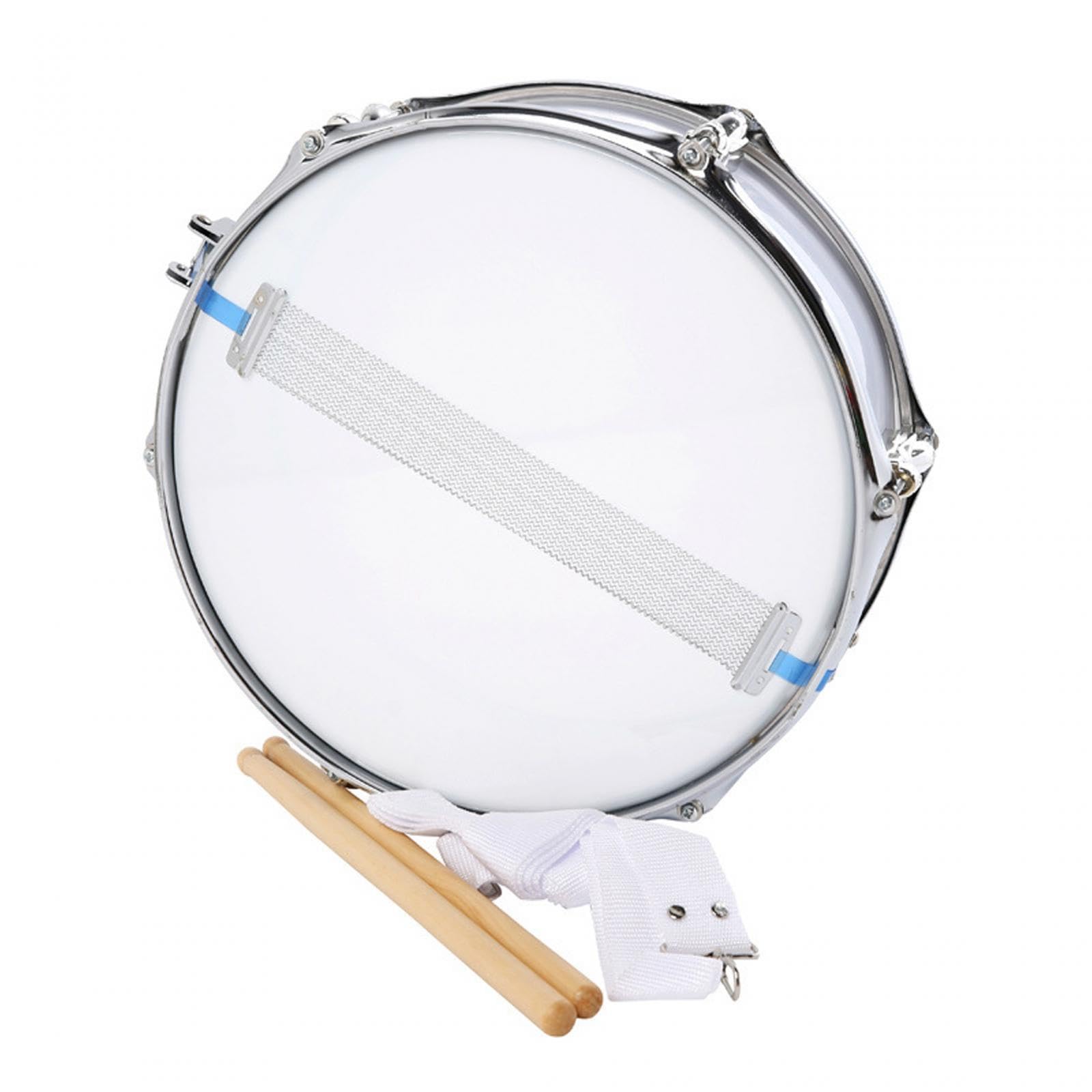 QUXVUIS Rullante da 13 pollici, strumento a percussione con tono, batteria musicale, set per giovani musicisti, accessori, giocattoli musicali