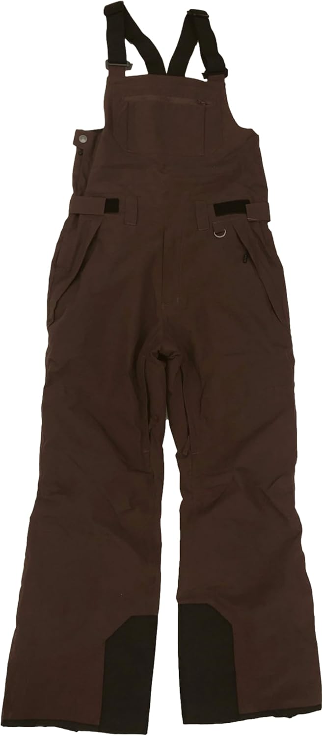 Iceburg Womens Brown Snow & Ski Snowboarding Bibs Overalls Large
