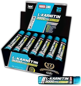 Hardline L-Carnitine Matrix 3000 Mg 20 Bulb - Lemon