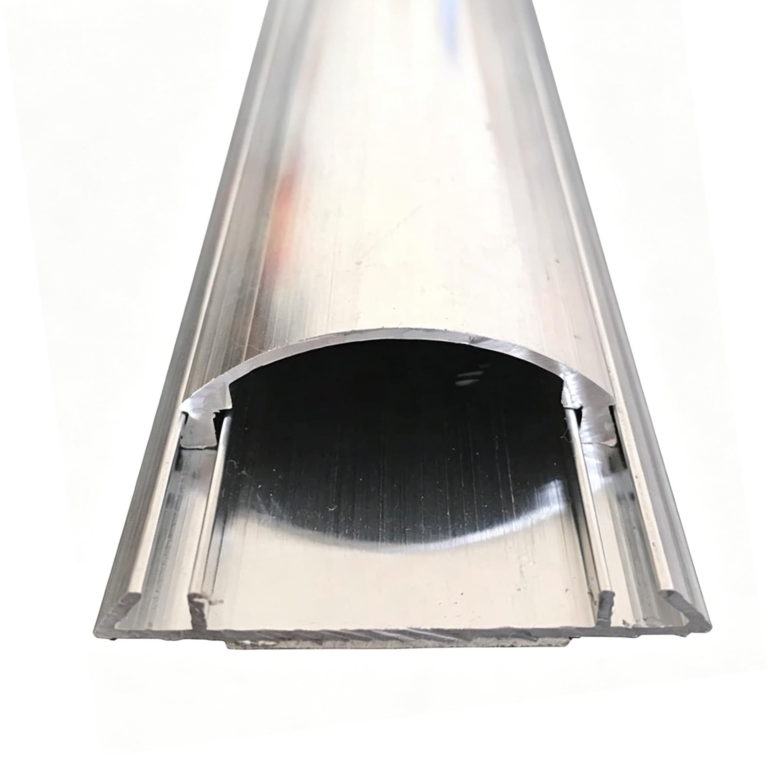 Kabelskydd för Golvkablar 100x4cm Sladdorganisatör för 4 Små Kablar Aluminiumkabelskydd Hemmakontor Eller Utomhusbruk