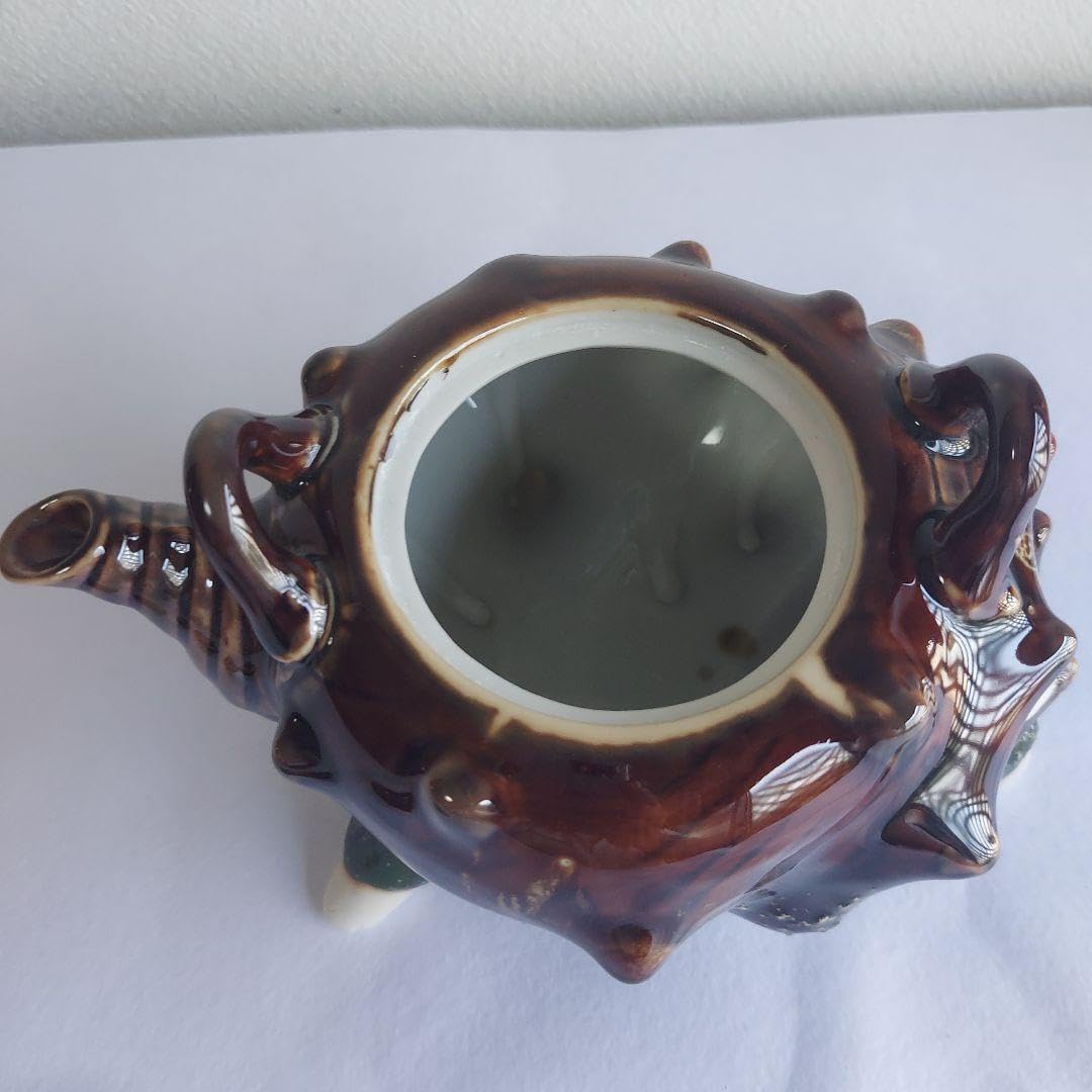 Amazon | サザエ形 急須 煎茶急須 茶注 煎茶道具 | ノーブランド品