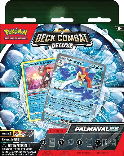 Pokémon Deck Combat Deluxe Miascarade et Palmaval - vue 5