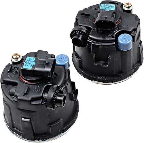 Miniatura 6 de 2 luces antiniebla parachoques delantero + bombilla halógena H11 compatible con Nissan Cube Juke Murano Quest Rogue Versa