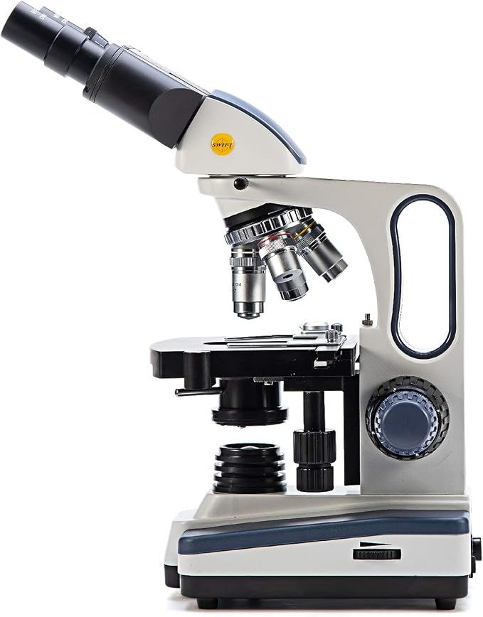 Microscopio compuesto binocular SWIFT SW350B 40X-2500X miniatura 3