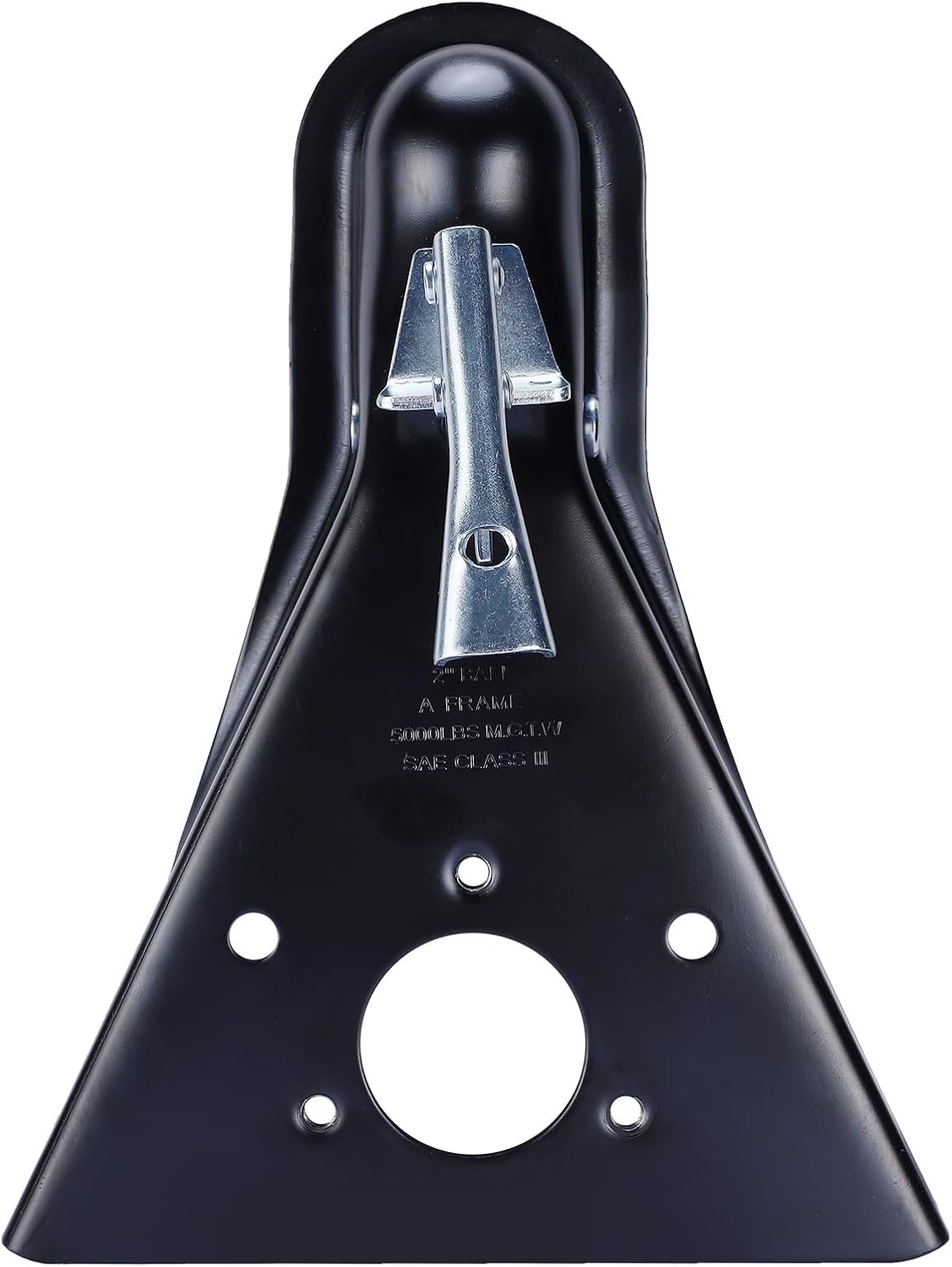 NovelBee 2" A-Frame Trailer Coupler,Black A-Frame Coupler Fit for 2 Inch Ball Hitch,5000LBS Capacity