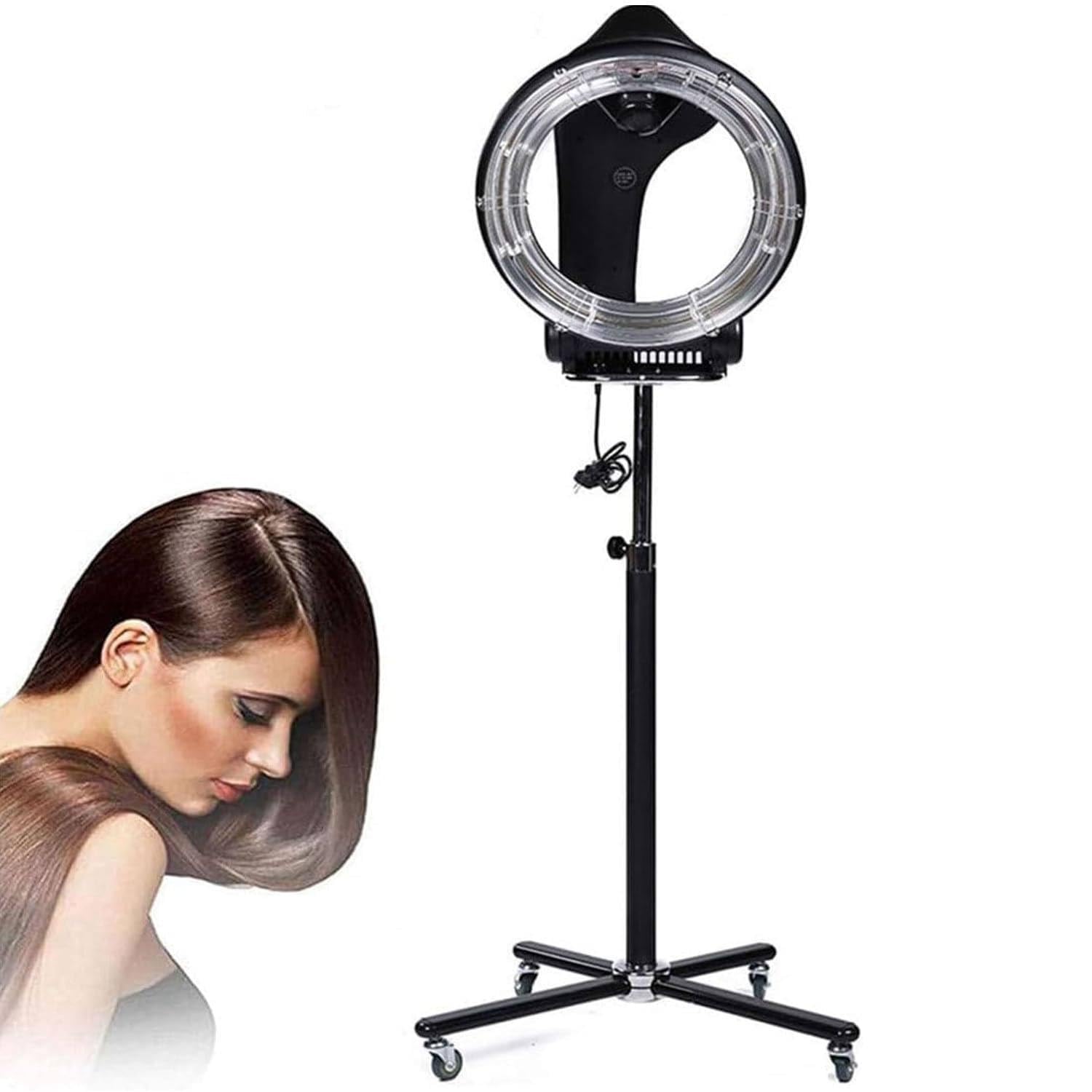 3 in 1 Orbiting Hair Dryer Stand Adjustable Professional Orbiting Hair Color Processor Drying Perming Machine Professional Salon